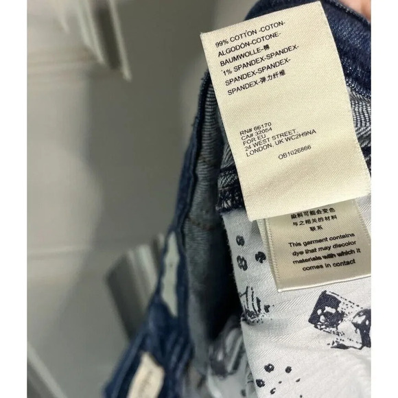 Anthropologie Pilcro And The Letterman Carpenter Cut Off Raw Hem Shorts Mens - Picture 8 of 8